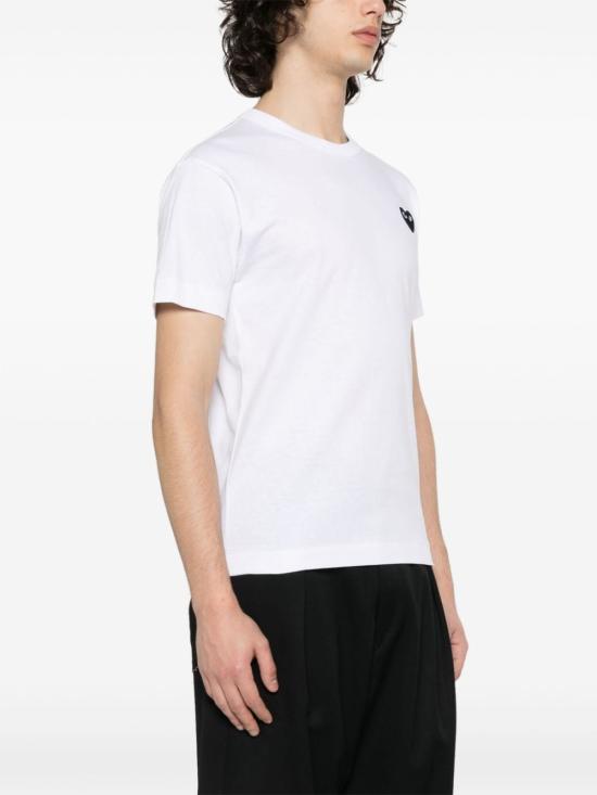 26FW 꼼데가르송 반팔 티셔츠 AXT0642 WHITE - COMME DES GARCONS