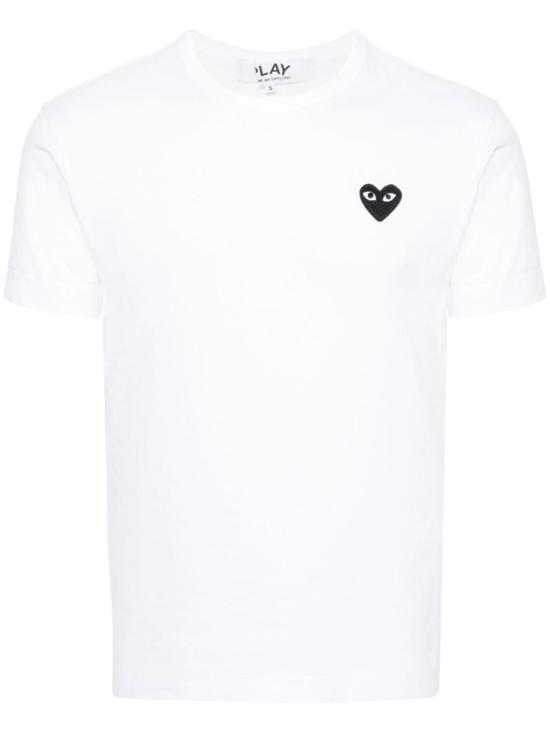 26FW 꼼데가르송 반팔 티셔츠 AXT0642 WHITE