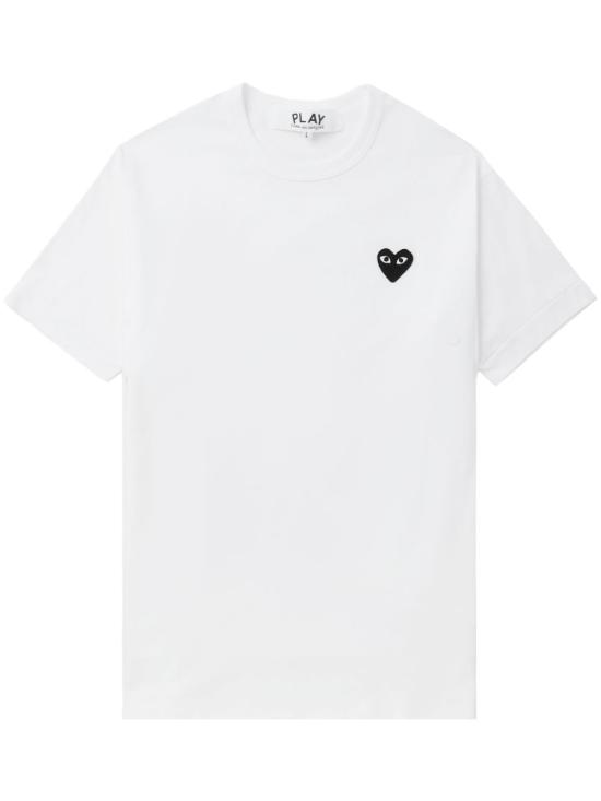26FW 꼼데가르송 반팔 티셔츠 AXT064D2 WHITE