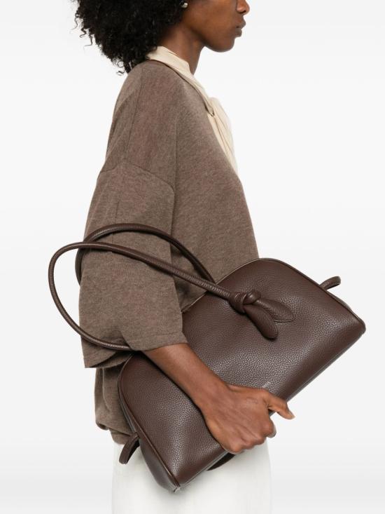 26FW 자크뮈스 투리스모 소프트 볼링백 BAU00417DAC03A03880 BROWN - JACQUEMUS