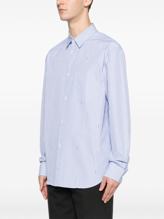  구찌 스트라이프 코튼 포플린 셔츠 852714 ZAUBA4061 AZURE - GUCCI