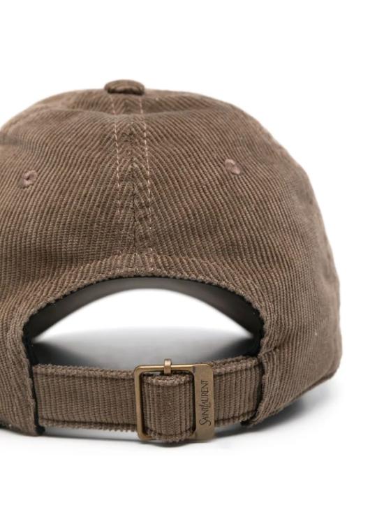  생로랑 모자 821737 3YR662980 BROWN - SAINT LAURENT