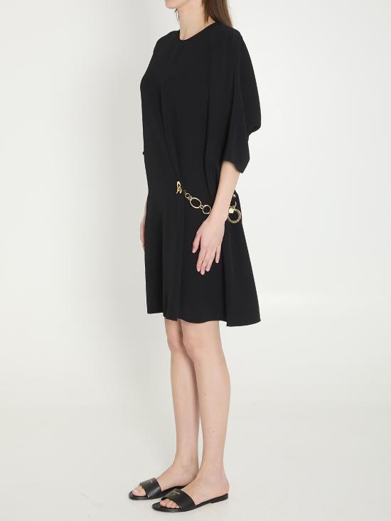  셀린느 캐디 랩 드레스 RR0K80T25 38NO BLACK - CELINE