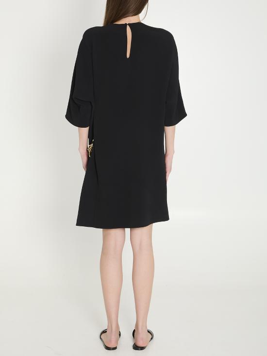  셀린느 캐디 랩 드레스 RR0K80T25 38NO BLACK - CELINE