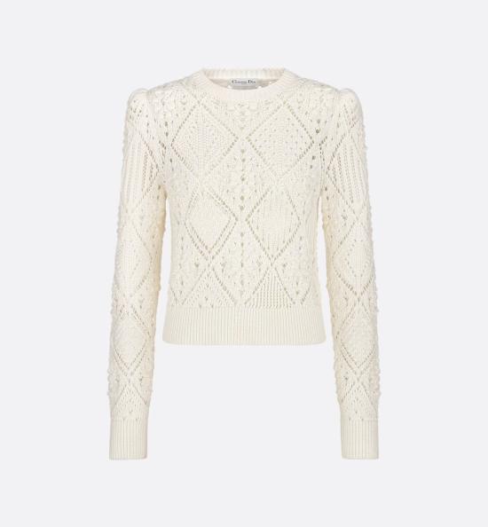  디올 스웨터 614S04A7085 0200 WHITE