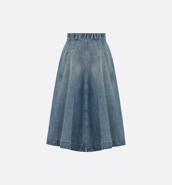  디올 스커트 612J51A3153 5501 DENIM - DIOR
