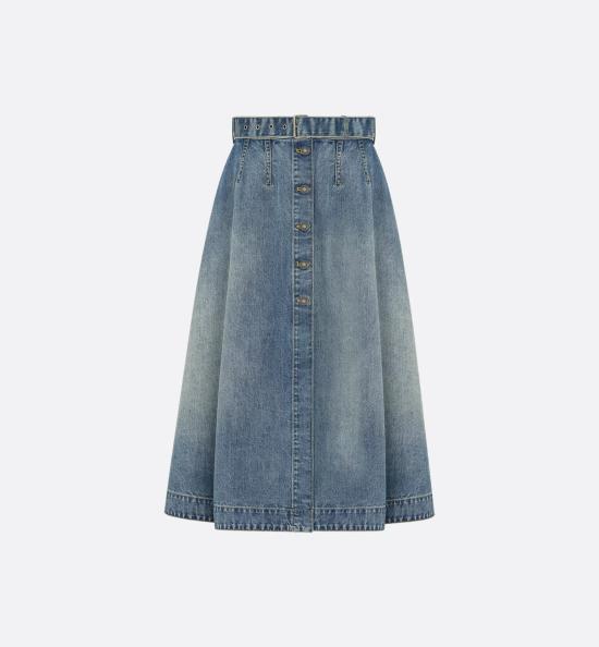  디올 스커트 612J51A3153 5501 DENIM