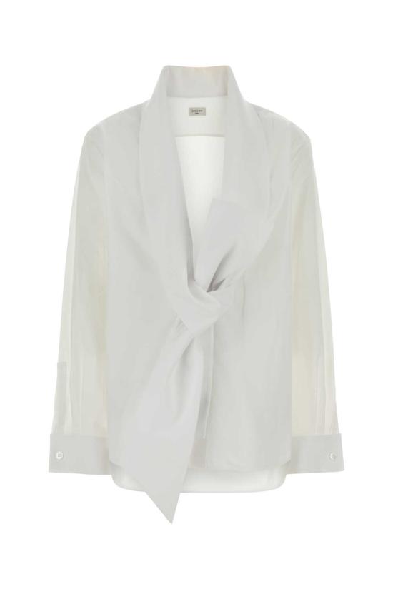  생로랑 셔츠 870726 Y1H489000 WHITE