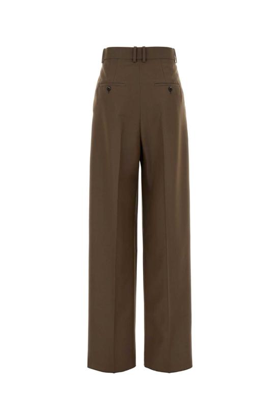 생로랑 스트레이트 팬츠 854457 Y1N022055 BROWN - SAINT LAURENT