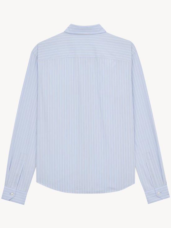  생로랑 셔츠 861080 Y7J664427 BABY BLUE - SAINT LAURENT