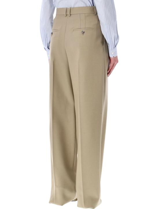  생로랑 스트레이트 팬츠 854457 Y7K112495 BEIGE - SAINT LAURENT