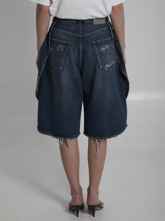  발렌시아가 튤립 버뮤다 872219 TRW614060 BLUE - BALENCIAGA