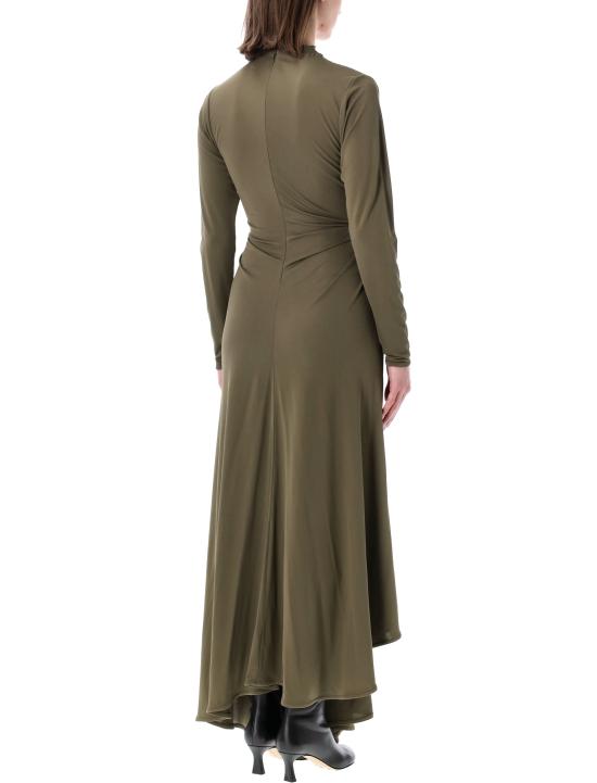  보테가베네타 미디 원피스 867623 V4YX03749 MILITARY GREEN - BOTTEGA VENETA