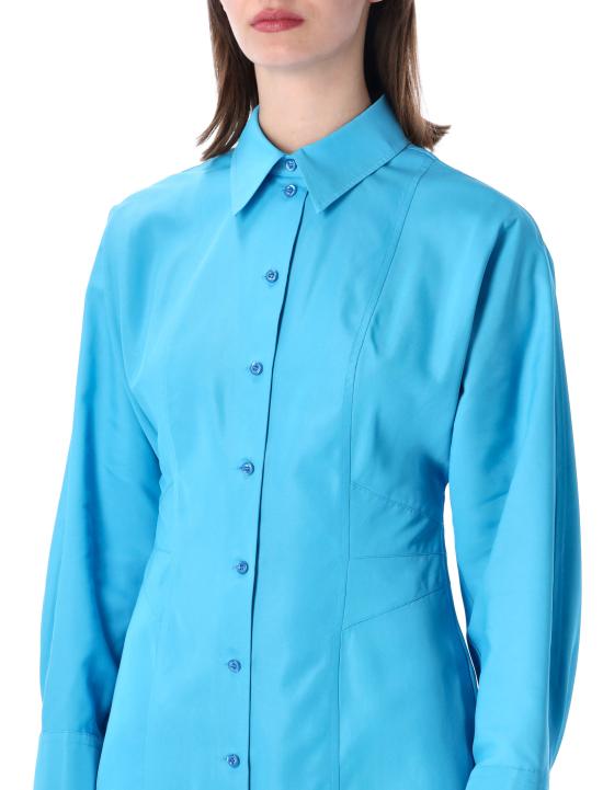  펜디 미디 원피스 FDD537 AW9BF1W0L BABY BLUE - FENDI