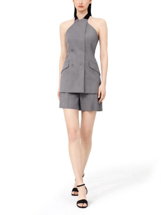  막스마라 스트레이트 팬츠 2611141173600 321006 GREY - MAX MARA