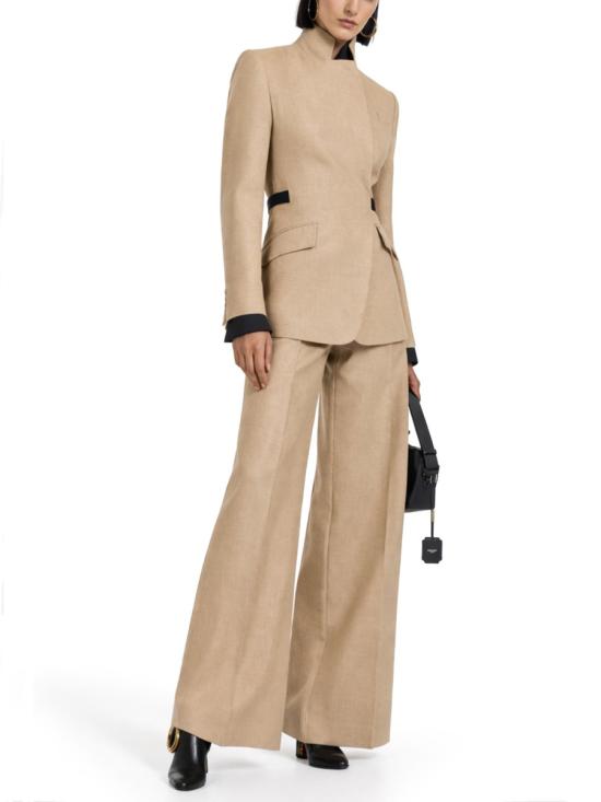  막스마라 스트레이트 팬츠 2611131243600 710003 BEIGE - MAX MARA