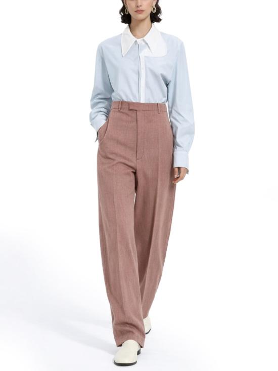  보테가베네타 스트레이트 팬츠 856110 V6DL05117 PINK - BOTTEGA VENETA