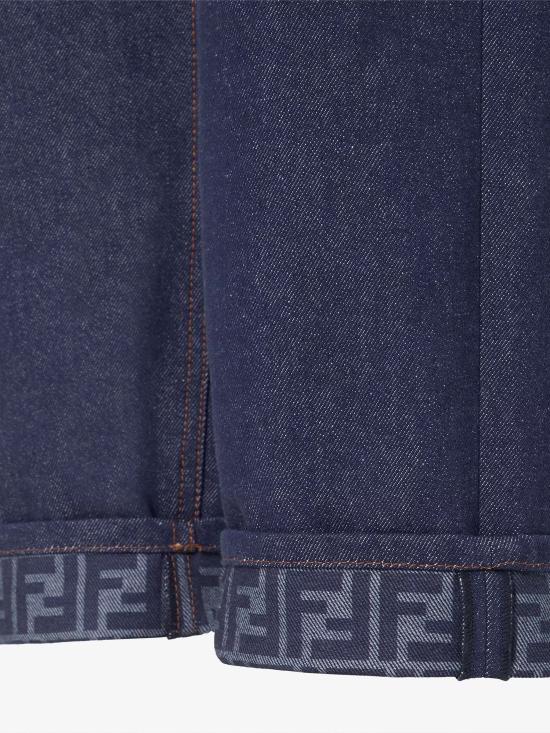  펜디 블루 데님 팬츠 FLP882 AOHSF0QB0 BLUE - FENDI