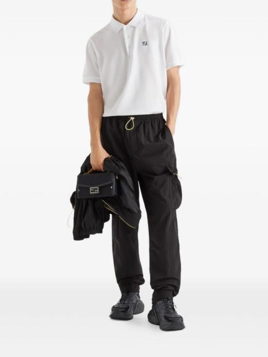  펜디 나일론 팬츠 FB1116 AYU9F0QA1 BLACK - FENDI