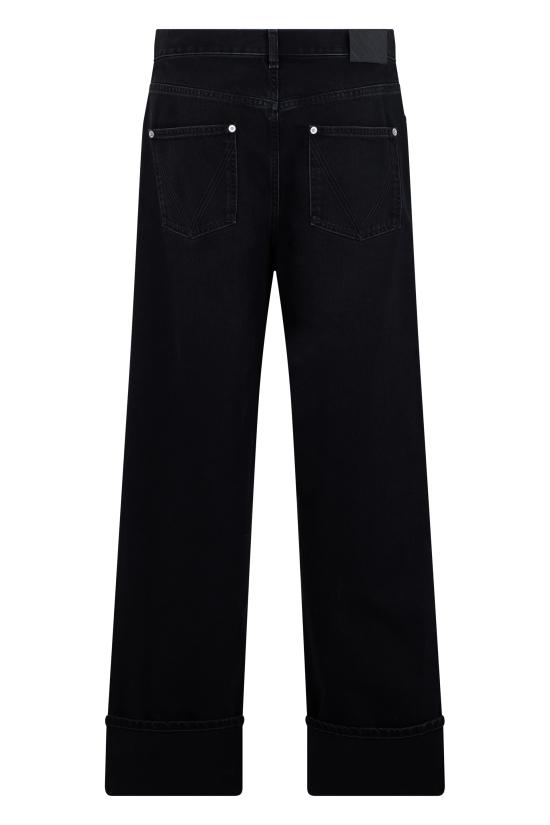  보테가베네타 스트레이트 팬츠 861563 V69O01000 BLACK - BOTTEGA VENETA