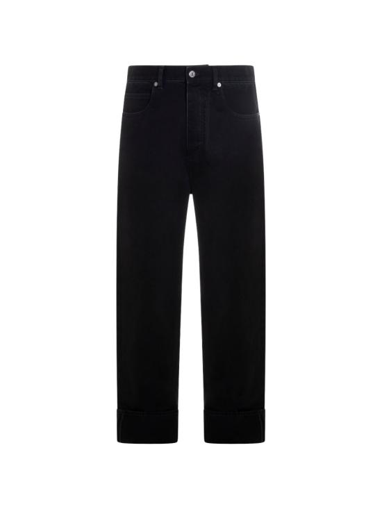  보테가베네타 스트레이트 팬츠 861563 V69O01000 BLACK - BOTTEGA VENETA
