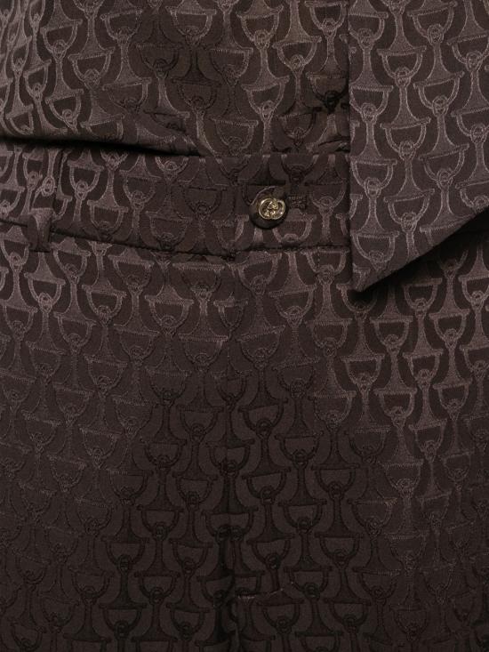  구찌 스트레이트 팬츠 852748 ZAUDP2206 BROWN - GUCCI