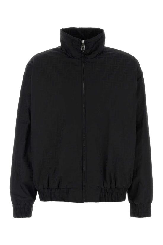  펜디 FF 나일론 봄버 자켓 FAA951 ATN9F0GME BLACK