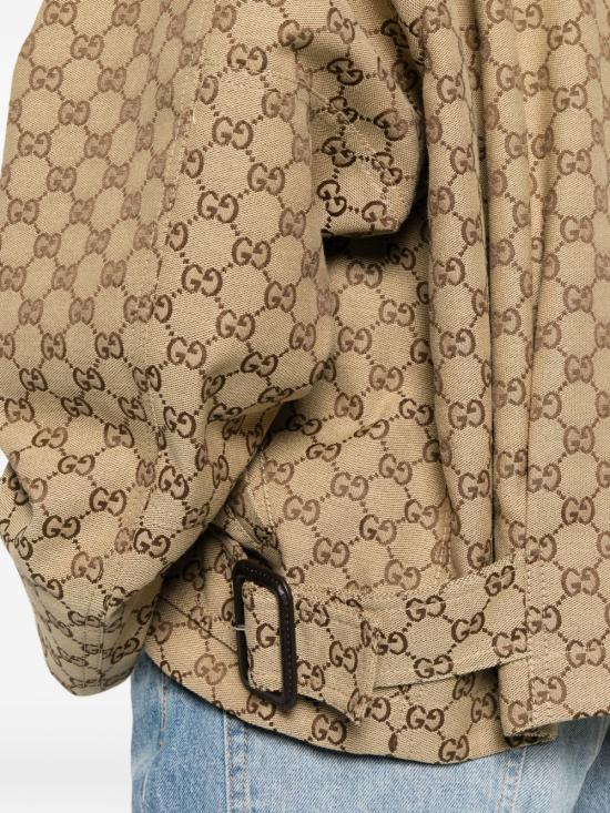  구찌 GG 캔버스 봄버 재킷 842660 ZAF4S2580 BEIGE - GUCCI
