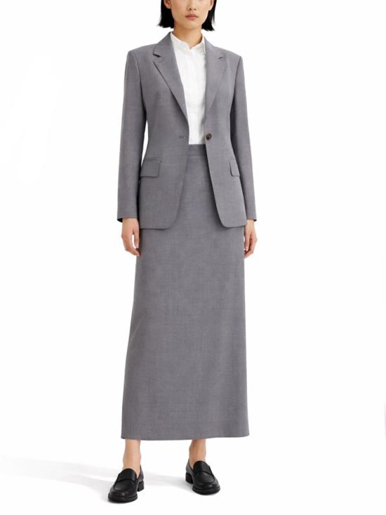 막스마라 시르센세 버진울 자켓 2611041191600 225004 GREY - MAX MARA