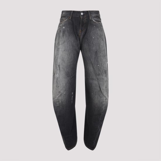  아크네 스튜디오 루즈핏 진 A00515 900 BLACK - ACNE STUDIOS
