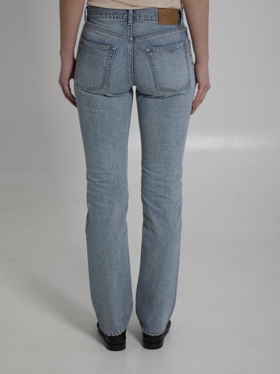  생로랑 스트레이트 팬츠 827965 Y35AQ5107 BLUE - SAINT LAURENT