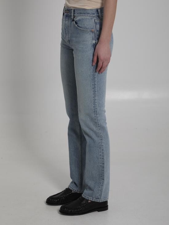  생로랑 스트레이트 팬츠 827965 Y35AQ5107 BLUE - SAINT LAURENT