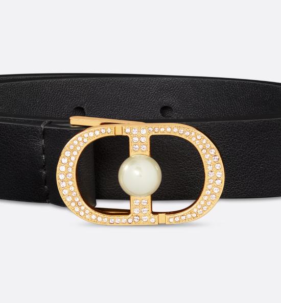  디올 레귤러 벨트 B0395UWIX 900 BLACK - DIOR