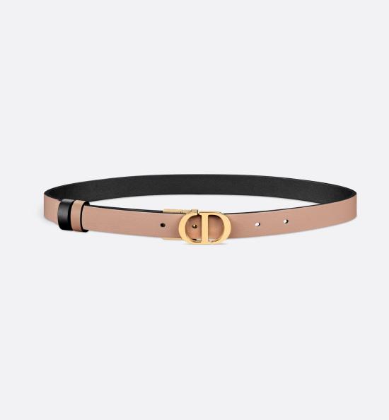  디올 레귤러 벨트 B0446UWGA 11C BLACK - DIOR