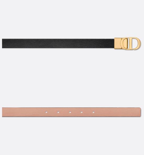  디올 레귤러 벨트 B0446UWGA 11C BLACK - DIOR
