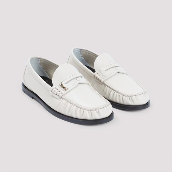  생로랑 모노그램 레더로퍼 820648 AAELH1001 IVORY - SAINT LAURENT