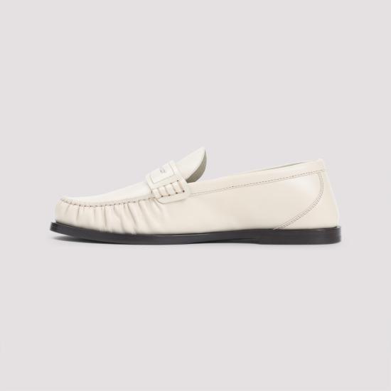  생로랑 모노그램 레더로퍼 820648 AAELH1001 IVORY - SAINT LAURENT