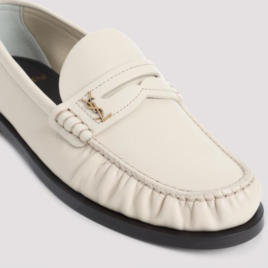  생로랑 모노그램 레더로퍼 820648 AAELH1001 IVORY - SAINT LAURENT