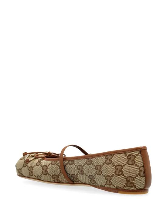  구찌 홀스빗 발레 플랫 814321 FAD6C9745 BEIGE - GUCCI