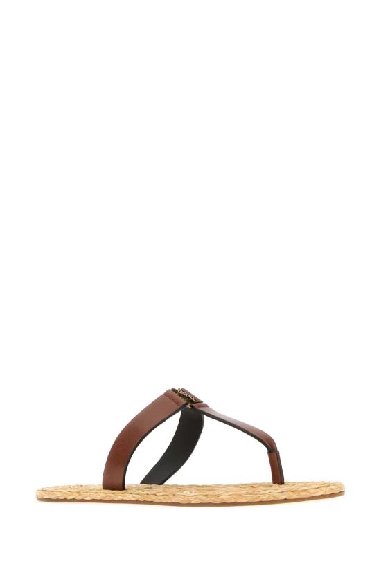  생로랑 샌들 869729 DWEDD6036 BROWN - SAINT LAURENT