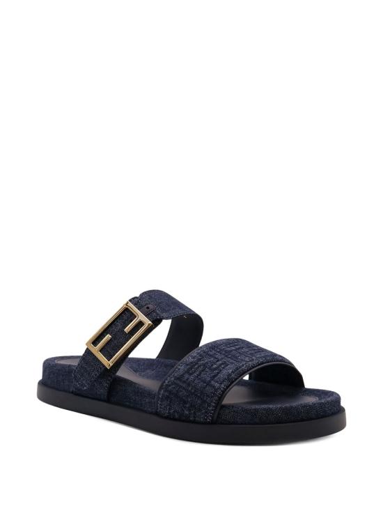  펜디 데님 펜디 필 슬라이드 8X8710 AYFLF18RE BLUE - FENDI