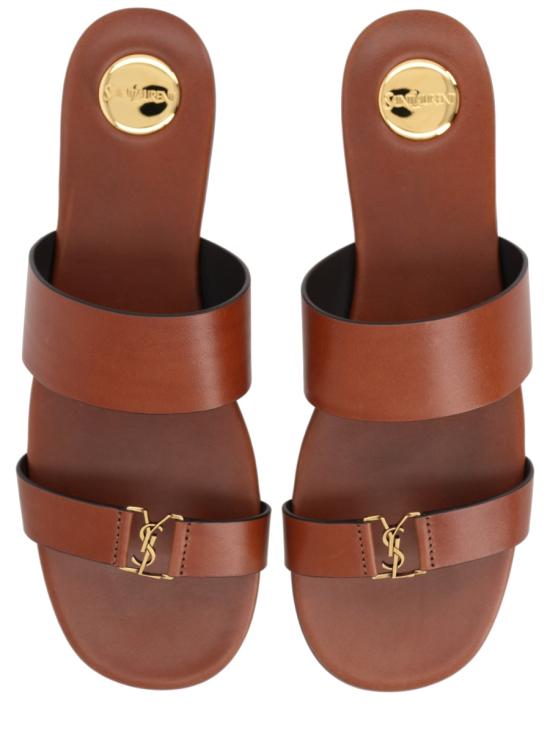  생로랑 샌들 860809 DWE006036 BROWN - SAINT LAURENT