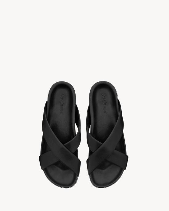  생로랑 뮬/슬리퍼 860982 AAF4C1000 BLACK - SAINT LAURENT