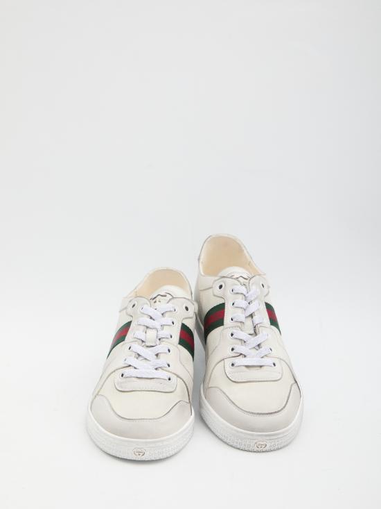  구찌 스트레치 로우탑 스니커즈 865056 AAGFF9099 WHITE - GUCCI