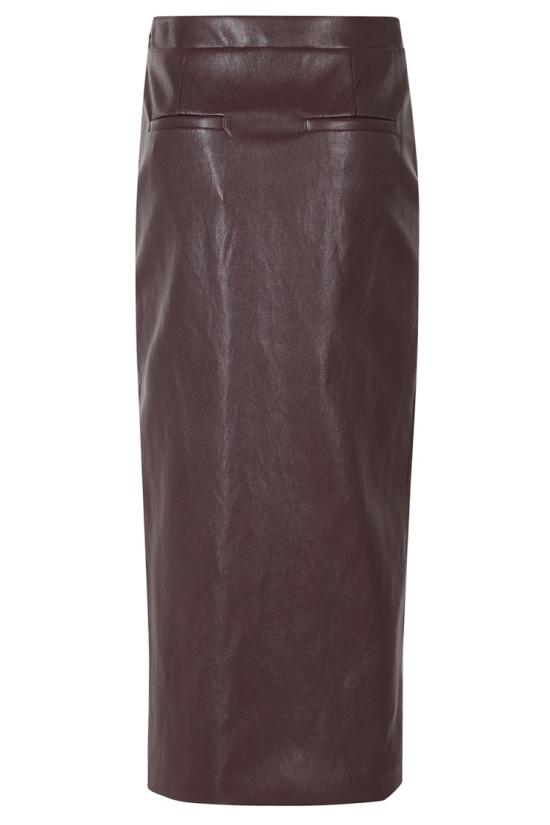 26FW 에르노 스커트 GN000121D 12928 099 Burgundy - HERNO