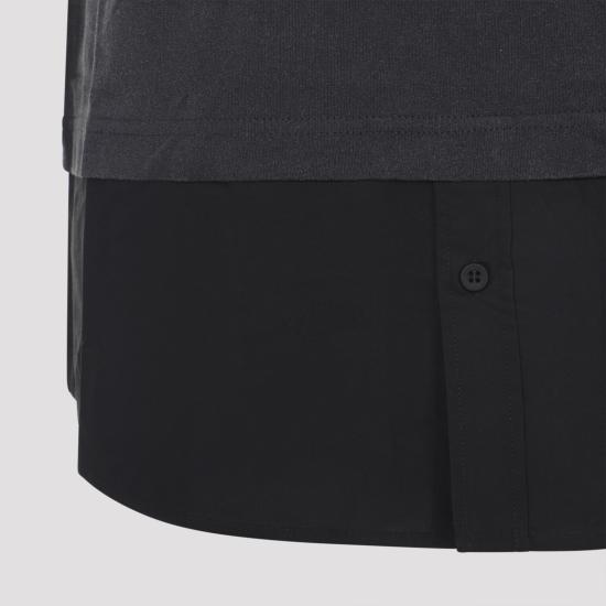  발렌시아가 숏 스커트 858621 TTVU29374 BLACK - BALENCIAGA