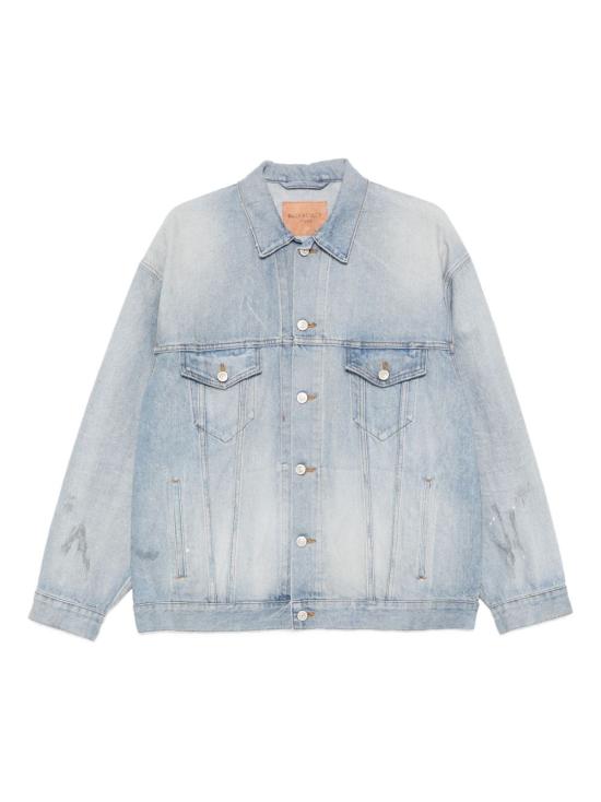 발렌시아가 레귤러 핏 데님 재킷 861410 TTWB14009 DENIM