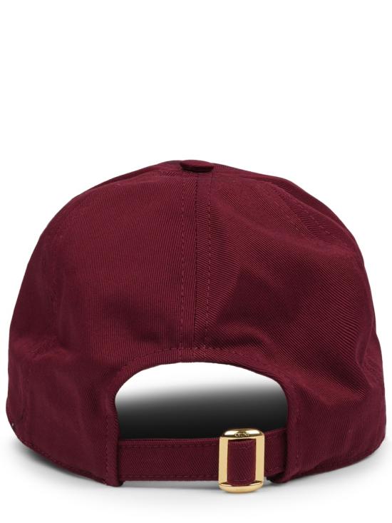  셀린느 트리옹프 코튼 개버딘 베이스볼 캡 2AUT6234X 33GP RED - CELINE