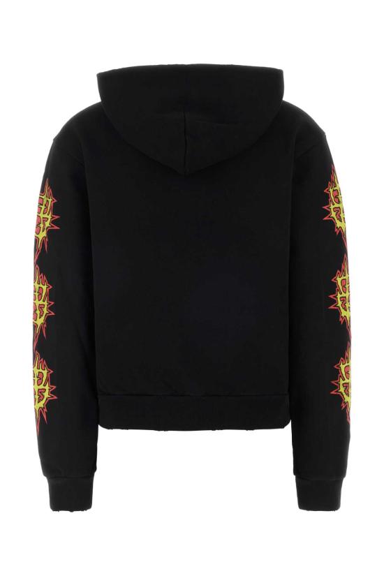  발렌시아가 후드 티셔츠 851238 TUVL21000 BLACK - BALENCIAGA
