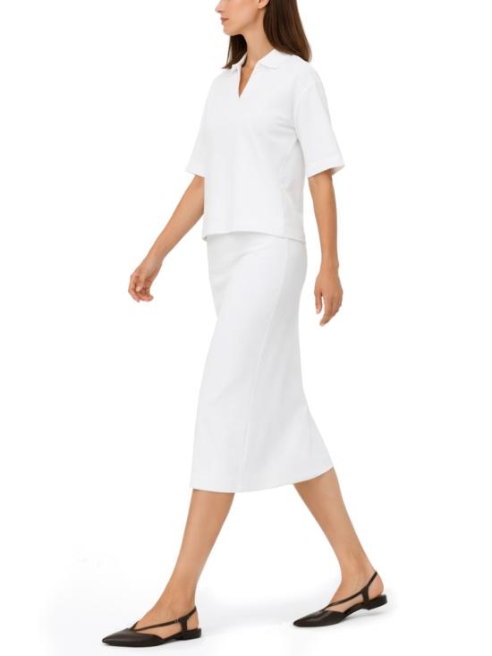  막스마라 반팔 티셔츠 2611361039600 033001 WHITE - MAX MARA